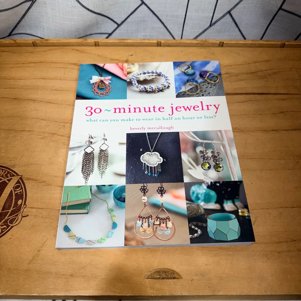 30-Minute Jewelry Beverly McCullough DIY Craft Book Jewelry Making‎ Projects